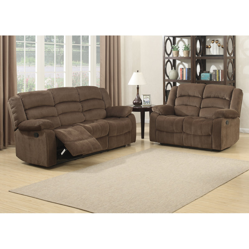 Red Barrel Studio® Kunkle 2 Piece Reclining Living Room Set & Reviews